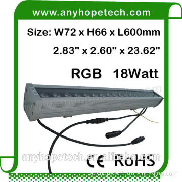 2 years Quality Guarantee New Type 24V 18w rgb wall washer light